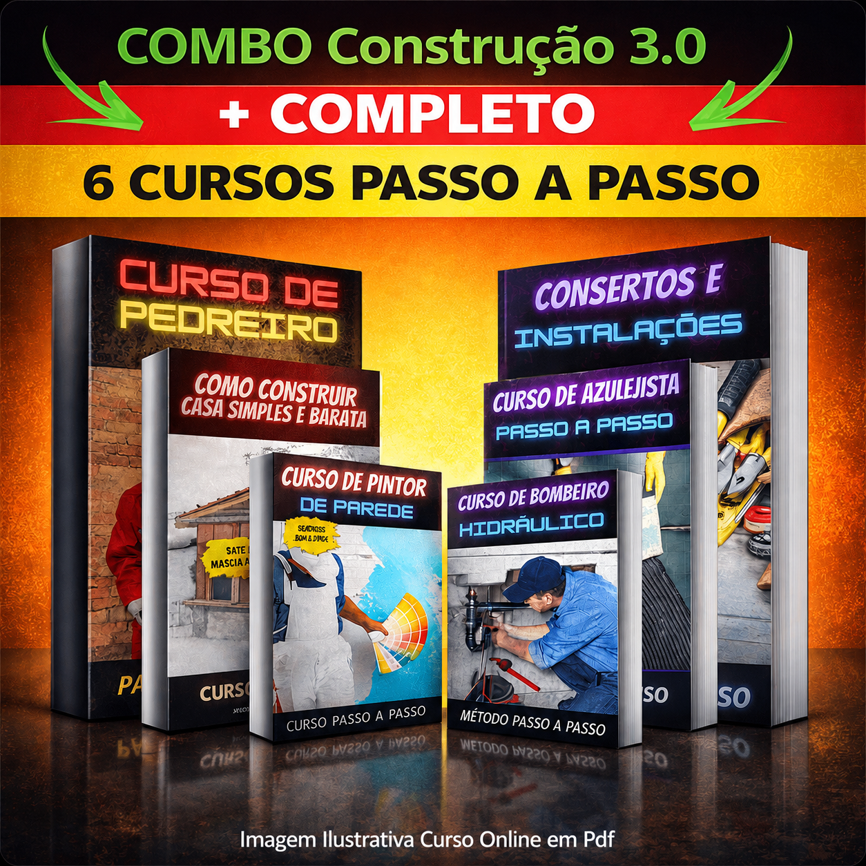 Combo Construção 3.0 — 6 cursos passo a passo